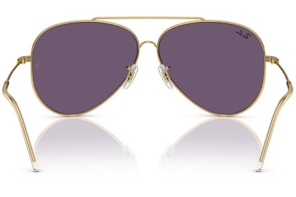 Slnečné okuliare Ray-Ban Aviator Reverse RBR0101S 001/1A Pilot Zlaté