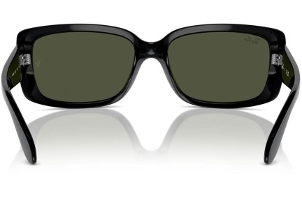 Slnečné okuliare Ray-Ban RB4389 601/31 Obdĺžníkové Čierne