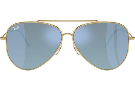 Slnečné okuliare Ray-Ban Aviator Reverse RBR0101S 001/GA Pilot Zlaté