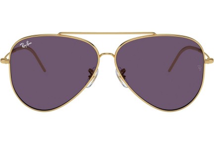 Slnečné okuliare Ray-Ban Aviator Reverse RBR0101S 001/1A Pilot Zlaté