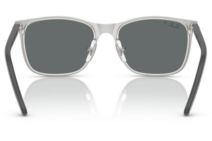 Slnečné okuliare Ray-Ban Junior RJ9551S 295/81 Polarized Squared Čierne