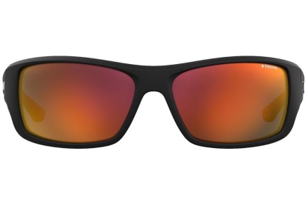 Slnečné okuliare Polaroid Sport Active Collection PLD7013/S CAX/OZ Polarized Obdĺžníkové Čierne