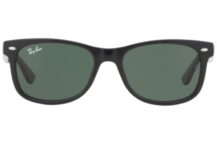 Slnečné okuliare Ray-Ban Junior New Wayfarer Junior RJ9052S 100/71 Squared Čierne