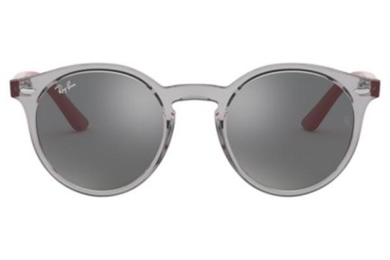 Slnečné okuliare Ray-Ban Junior RJ9064S 70636G Okrúhle Sivé