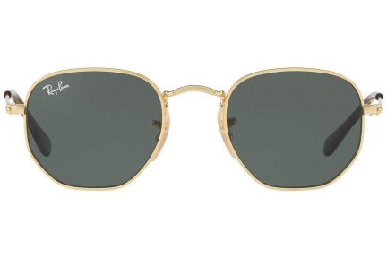 Slnečné okuliare Ray-Ban Junior Hexagonal Junior RJ9541SN 223/71 Squared Zlaté