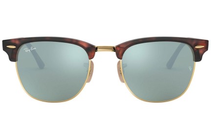 Slnečné okuliare Ray-Ban Clubmaster Flash Lenses RB3016 114530 Browline Havana