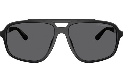 Slnečné okuliare Emporio Armani EA4236U 5001T3 Polarized Squared Čierne