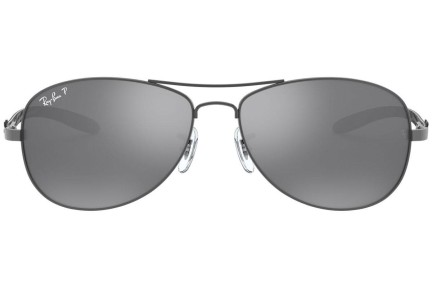 Slnečné okuliare Ray-Ban RB8301 004/K6 Polarized Pilot Sivé