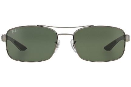 Slnečné okuliare Ray-Ban RB8316 004 Obdĺžníkové Strieborné