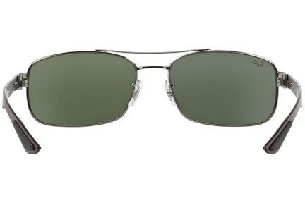 Slnečné okuliare Ray-Ban RB8316 004 Obdĺžníkové Strieborné