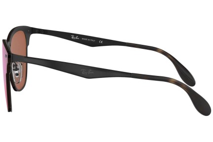 Slnečné okuliare Ray-Ban Blaze Clubmaster Blaze Collection RB3576N 153/7V Browline Čierne