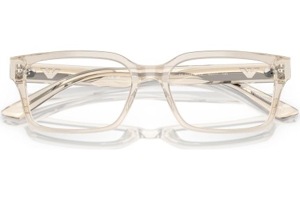 Okuliare Emporio Armani EA3244 6179 Squared Priehľadné