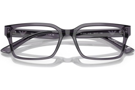 Okuliare Emporio Armani EA3244 6106 Squared Sivé