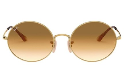 Slnečné okuliare Ray-Ban Oval RB1970 914751 Okrúhle Zlaté