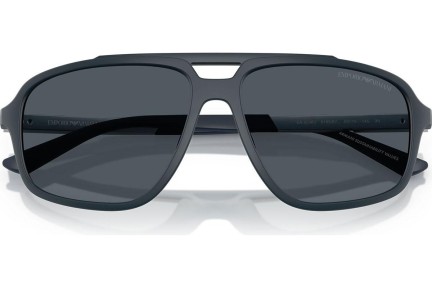 Slnečné okuliare Emporio Armani EA4236U 618987 Squared Modré