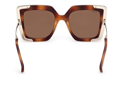 Slnečné okuliare Max Mara Design 4 MM0051 53E Cat Eye Havana