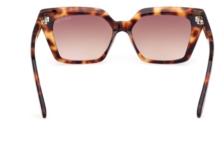 Slnečné okuliare Tom Ford FT1030 53F Cat Eye Havana