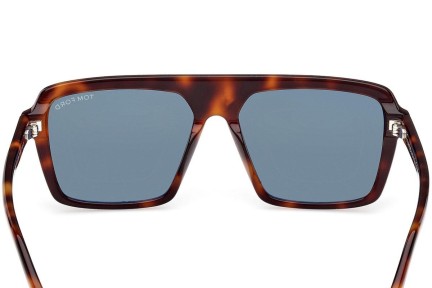 Slnečné okuliare Tom Ford Vincent FT1176 53N Squared Havana