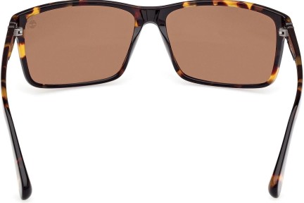 Slnečné okuliare Timberland TB00032 52H Polarized Squared Havana