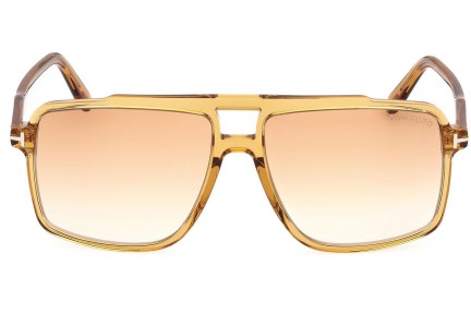 Slnečné okuliare Tom Ford Kemp FT1177 39F Squared Žlté