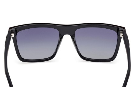 Slnečné okuliare Guess GU00166 01D Polarized Squared Čierne