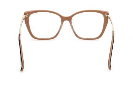 Okuliare Max Mara MM5007 050 Squared Hnedé