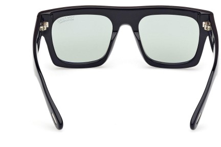 Slnečné okuliare Tom Ford Fausto FT0711 01N Flat Top Čierne