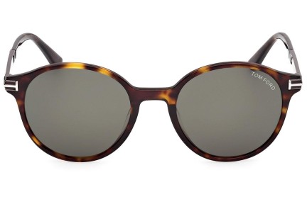 Slnečné okuliare Tom Ford Araki FT1184 52N Okrúhle Havana