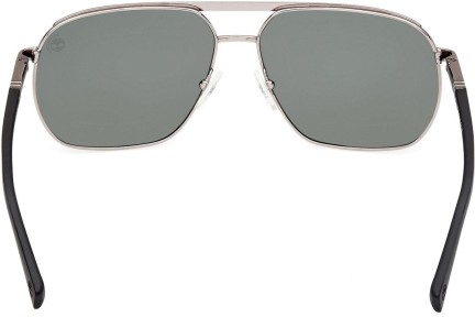 Slnečné okuliare Timberland TB00027 08R Polarized Squared Strieborné