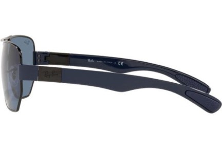 Slnečné okuliare Ray-Ban RB3672 002/80 Obdĺžníkové Čierne