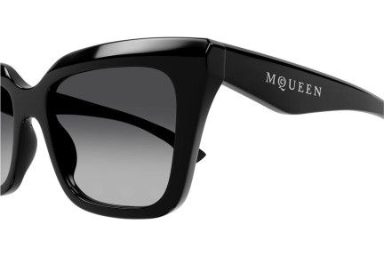 Slnečné okuliare Alexander McQueen AM0473S 001 Squared Čierne