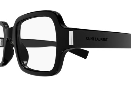 Okuliare Saint Laurent SL720OPT 001 Squared Čierne