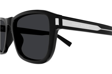 Slnečné okuliare Saint Laurent SL710 001 Squared Čierne