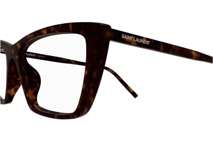 Okuliare Saint Laurent SL737MICATHINOPT 002 Cat Eye Havana