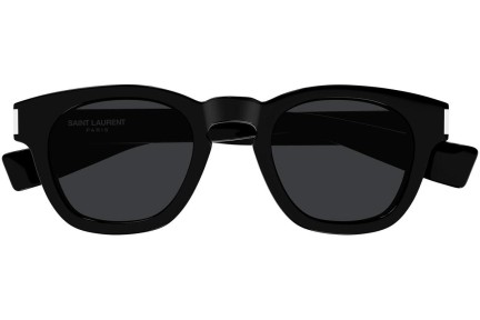 Slnečné okuliare Saint Laurent SL746 001 Squared Čierne