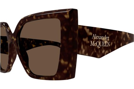 Slnečné okuliare Alexander McQueen AM0467S 002 Squared Havana