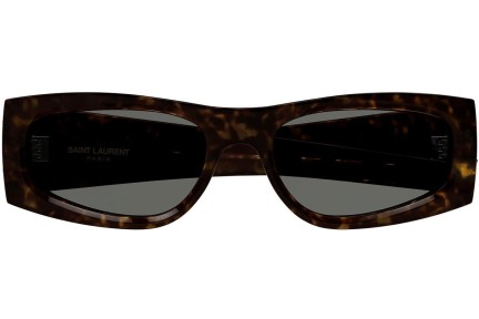 Slnečné okuliare Saint Laurent SLM140 003 Oválne Havana