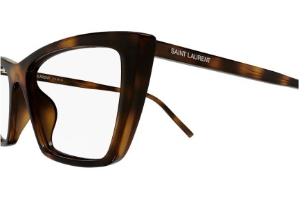 Okuliare Saint Laurent SL737MICATHINOPT 003 Cat Eye Havana