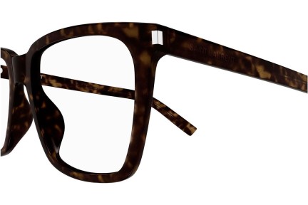 Okuliare Saint Laurent SL717SLIM 002 Squared Havana