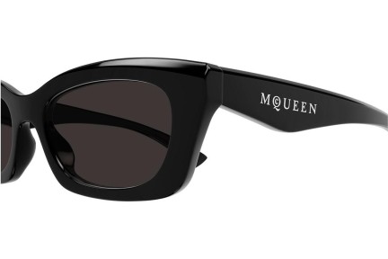 Slnečné okuliare Alexander McQueen AM0474S 001 Obdĺžníkové Čierne