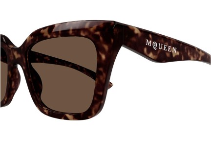 Slnečné okuliare Alexander McQueen AM0473S 002 Squared Havana