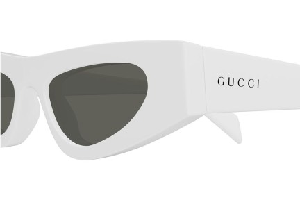 Slnečné okuliare Gucci GG1779S 002 Cat Eye Biele