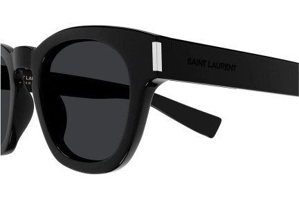 Slnečné okuliare Saint Laurent SL746 001 Squared Čierne