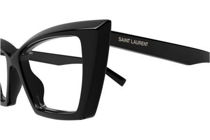 Okuliare Saint Laurent SL657OPT 001 Cat Eye Čierne