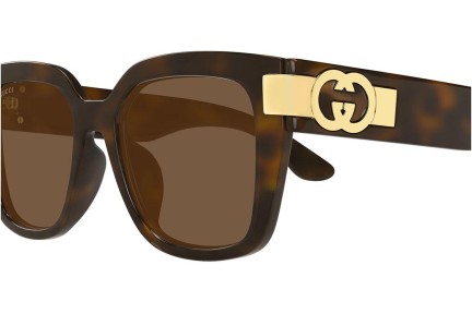 Slnečné okuliare Gucci GG1690SK 002 Squared Havana