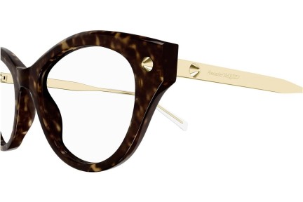 Okuliare Alexander McQueen AM0485O 002 Cat Eye Havana