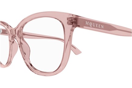 Okuliare Alexander McQueen AM0487O 004 Squared Červené