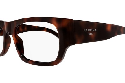 Okuliare Balenciaga BB0370O 003 Obdĺžníkové Havana