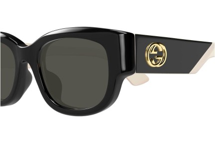 Slnečné okuliare Gucci GG1667SK 001 Squared Čierne