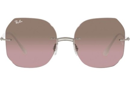 Slnečné okuliare Ray-Ban Titanium Collection RB8067 159/14 Squared Strieborné